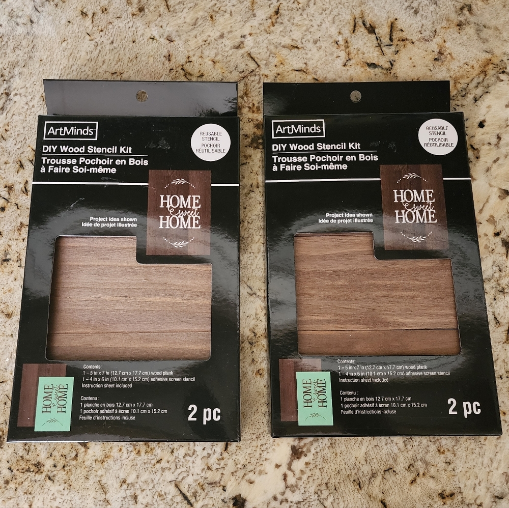 Art Minds DIY Wood Stencil Kits